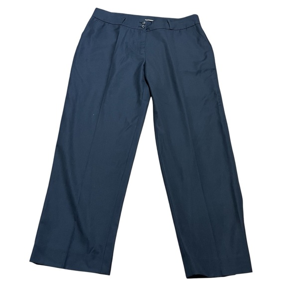 Sumissura Dress Pants Suit Trousers Womens Blue 36in waist size 14 designer - Picture 1 of 5